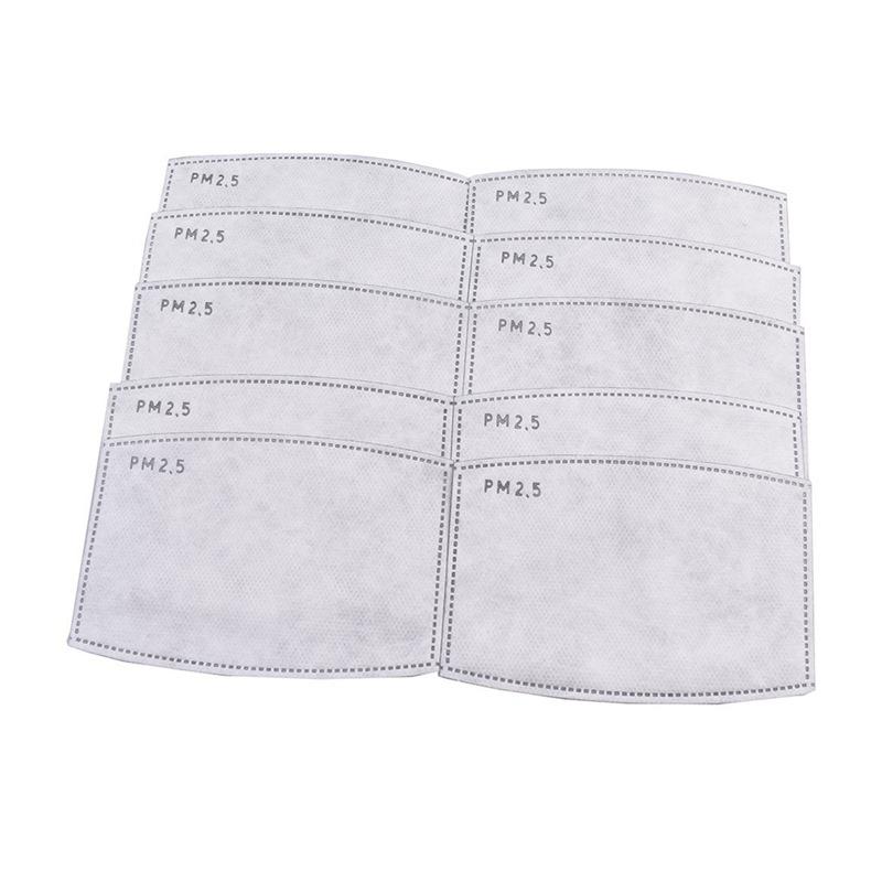 PM2.5 FACE MASK DISPOSABLE FILTERS 10PK
